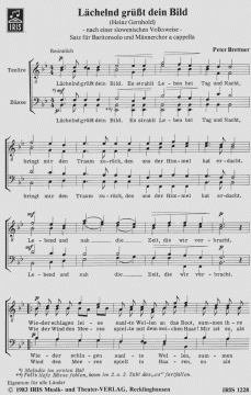 Lächelnd grüsst dein Bild (Peter Brettner) 