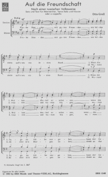 Auf die Freundschaft (Otto Groll) 