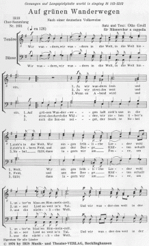 Auf grünen Wanderwegen (Otto Groll) 