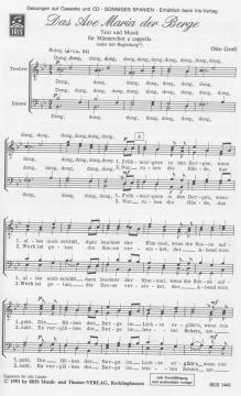 Das Ave Maria der Berge von Otto Groll 