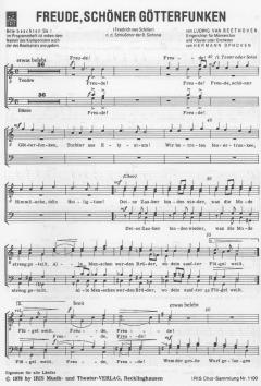 Freude, schöner Götterfunken (Ludwig van Beethoven) 