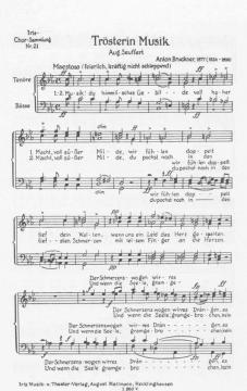 Trösterin Musik (Anton Bruckner) 