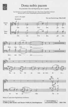 Dona nobis pacem von Otto Groll 