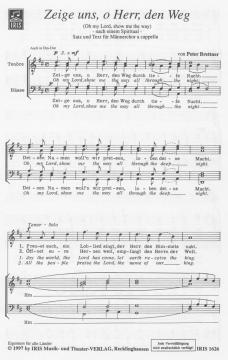 Zeige uns, o Herr, den Weg (Peter Brettner) 