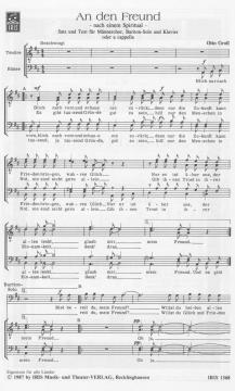 An den Freund von Otto Groll 