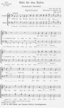 Hört ihr das Rufen (Otto Groll) 