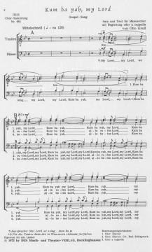 Kum ba yah, my Lord (Otto Groll) 