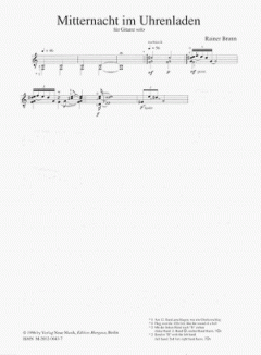 Mitternacht im Uhrenladen von Rainer Brunn 