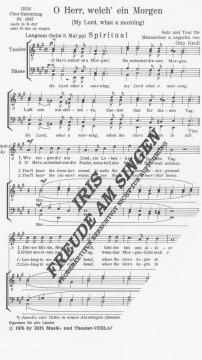 O Herr, welch' ein Morgen (Otto Groll) 