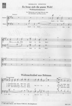 Es freue sich die ganze Welt von Hermann Ophoven 