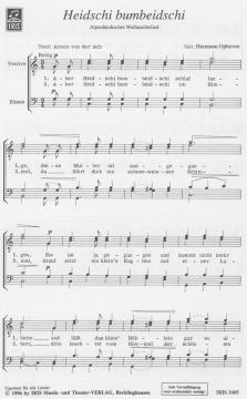 Heidschi bumbeidschi (Hermann Ophoven) 
