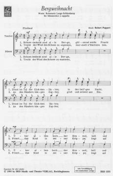 Bergweihnacht von Robert Pappert 