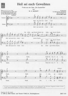 Heil sei euch Geweihten (W.A. Mozart) 