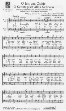 O Isis und Osiris (W.A. Mozart) 
