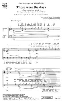 Es war so schön mit dir von Mary Hopkin 