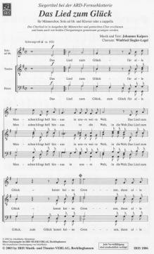 Das Lied zum Glück von Johannes Kalpers 