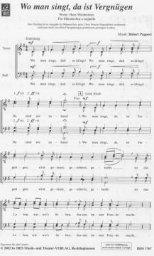 Wo man singt, da ist Vergnügen! (Robert Pappert) 