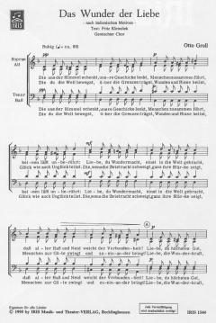Das Wunder der Liebe von Otto Groll 