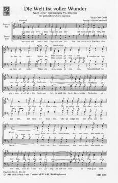 Die Welt ist voller Wunder von Otto Groll 