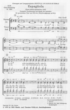 Espagnola von Otto Groll 