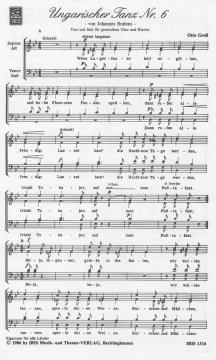 Ungarischer Tanz Nr. 6 (Johannes Brahms) 