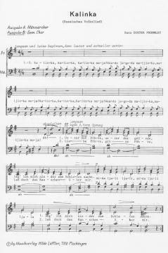 Kalinka (Dieter Frommlet) 