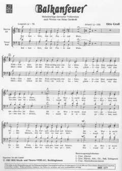 Balkanfeuer von Otto Groll 