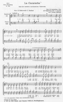 La Cucaracha (Ursula Barthel) 