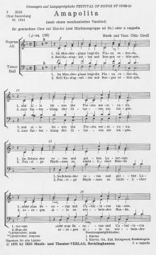 Amapolita von Otto Groll 