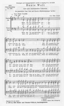 Bunte Welt von Otto Groll 