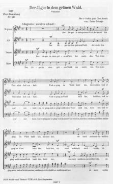 Der Jäger in dem grünen Wald von Peter Brungs 
