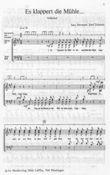 Es klappert die Mühle (Hermann Joseph Dahmen) 
