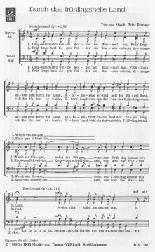 Durch das frühlingshelle Land von Peter Brettner 