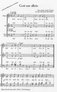 Gott nur allein (Gotthilf Fischer) 