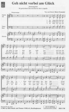 Geh nicht vorbei am Glück (Dieter Frommlet) 