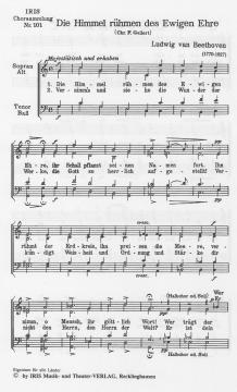 Die Himmel rühmen von Ludwig van Beethoven 