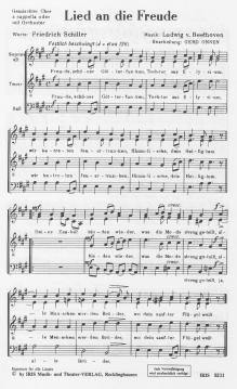 Lied an die Freude (Ludwig van Beethoven) 