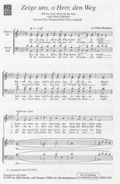 Zeige uns, o Herr, den Weg (Peter Brettner) 