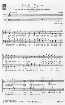 An den Freund von Otto Groll 