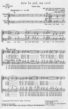 Kum ba yah, my Lord (Otto Groll) 