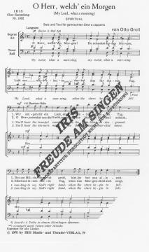 O Herr, welch' ein Morgen (Otto Groll) 
