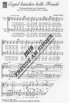 Engel künden helle Freude von Norbert Feibel 