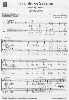 Chor der Gefangenen von Giuseppe Verdi 