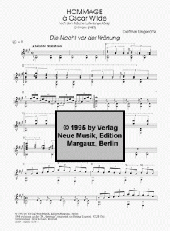 Hommage à Oscar Wilde von Dietmar Ungerank 