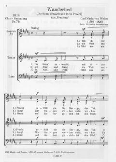 Wanderlied (Carl Maria von Weber) 