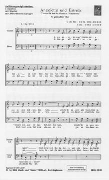 Anzoletto und Estrella (Carl Millöcker) 