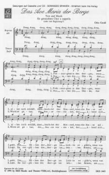 Das Ave Maria der Berge (Otto Groll) 