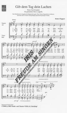 Gib dem Tag dein Lachen (Robert Pappert) 