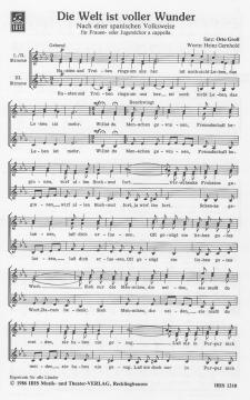 Die Welt ist voller Wunder von Otto Groll 