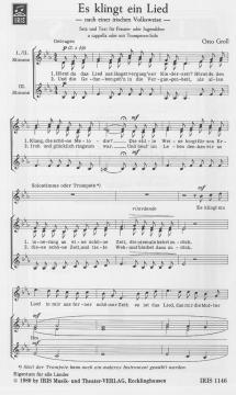 Es klingt ein Lied von Otto Groll 